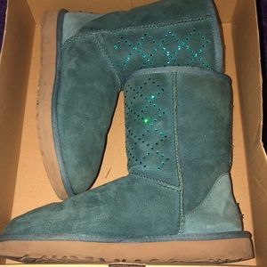 blue ugg boots